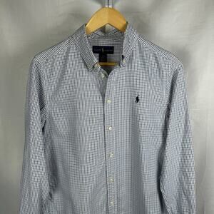 Ralph Lauren Long Sleeve Button Up 100% Cotton Boy's Dress Shirt Boy's L…